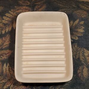 🥓🥩Pampered Chef Small Ridge Baker Stoneware🥓🥩 #6
